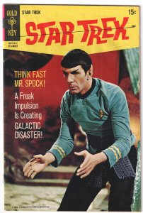 Star Trek #6 (1969) Star Trek Spock photo cover!