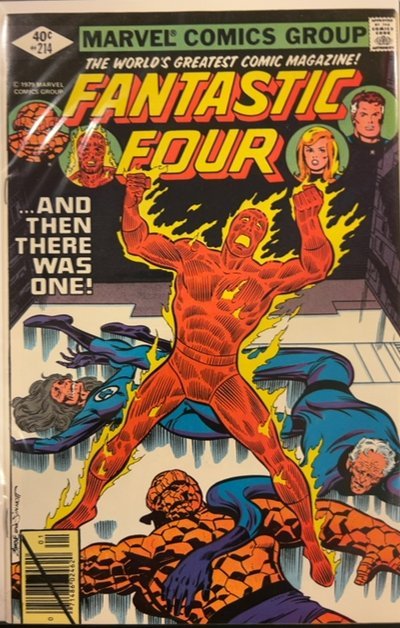 Fantastic Four #214 (1980) Fantastic Four 