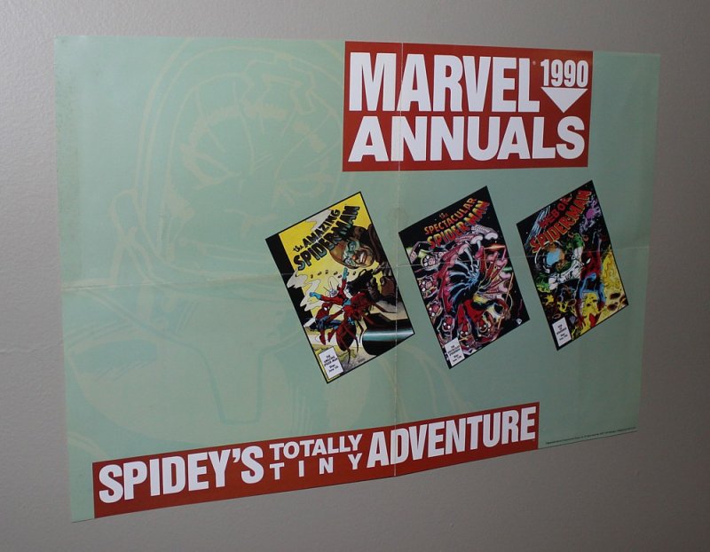 Marvel Spiderman Annuals Promo Poster / 1990