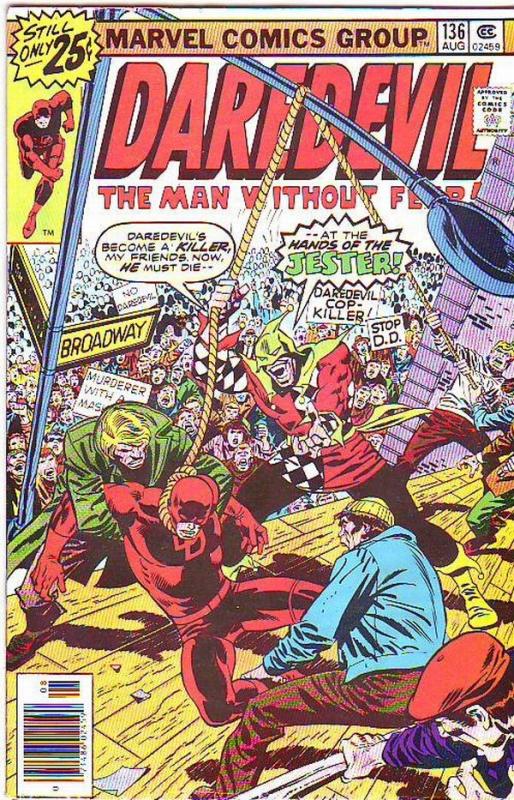 Daredevil #136 (Aug-76) FN/VF Mid-High-Grade Daredevil