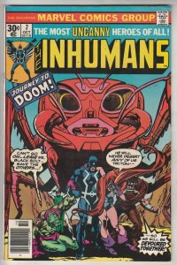 Inhumans, The #7 (Oct-76) VF/NM High-Grade Black Bolt, Gorgon, Triton, Karnak...