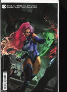 DC vs Vampires: All-Out War #3 Li Cover (2022) DC vs. Vampires