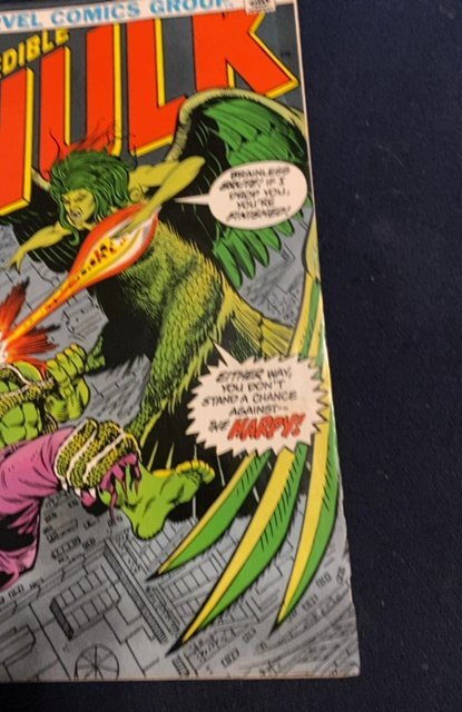 The Incredible Hulk #168 (1973)trimpe art- Harpy