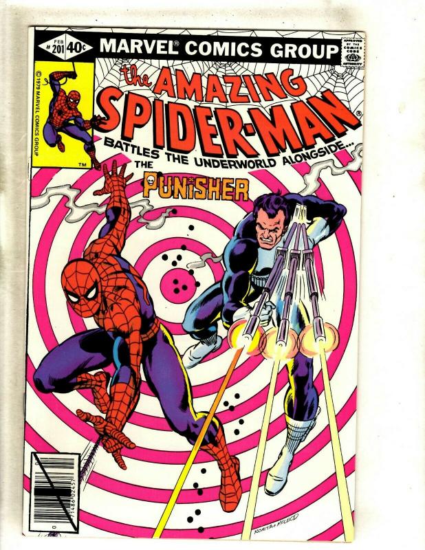 Lot Of 5 Amazing Spider-Man Marvel Comic Books # 198 199 200 201 202 Goblin GK5