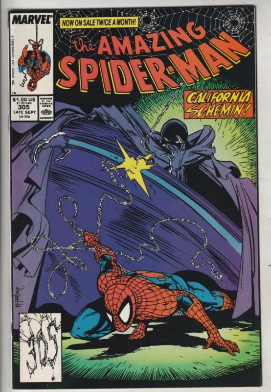 Amazing Spider-Man #305 (Sep-88) NM- High-Grade Spider-Man