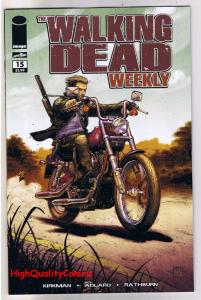 WALKING DEAD WEEKLY #15, NM, Zombies, Horror, Robert Kirkman, 2011, Brains,Flesh