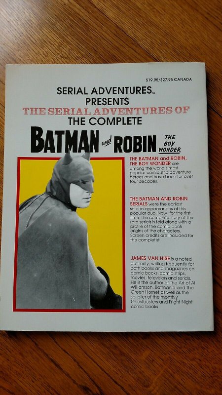 Serial Adventures of Batman and Robin the Boy Wonder 1989