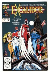 Excalibur #1 1st issue - Marvel comic book