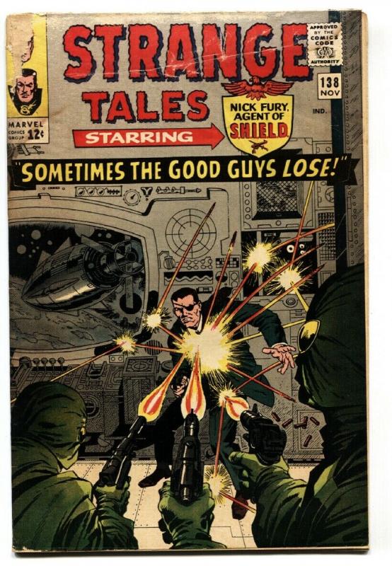 STRANGE TALES #138 comic book-1st ETERNITY 