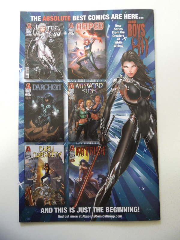 White Widow #4 Metal Cover W (2020) NM Condition