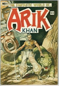 The Fantastic World of Arik Khan #1 (1978) - 9.0 VF/NM *Black and White*