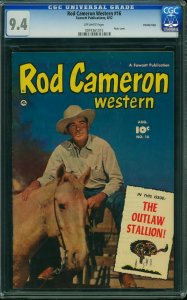 Rod Cameron Western #16 (1952) CGC 9.4 NM