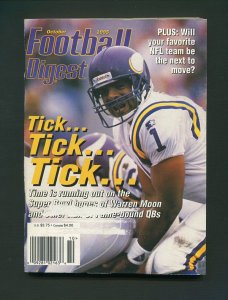 Football Digest / Warren Moon / October 1995