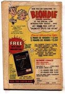 Blondie #20--1950--Harvey--Chic Young's famous comic--Dagwood