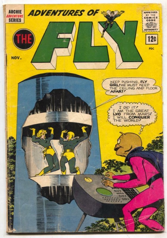 Adventures Of The Fly #23 1962- Archie comics VG-