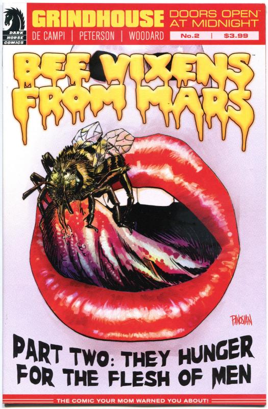 GRINDHOUSE #2, NM, Bee Vixens from Mars, Femme Fatales, 2013, Dark Horse 