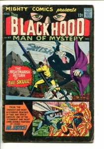 MIGHTY COMICS #47-1967-MLJ/ARCHIE-BLACK HOOD-THE SKULL-MR JUSTICE-good/vg