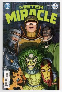 Mister Miracle #7A, VF+ (The Witching Hour ends deadly!)