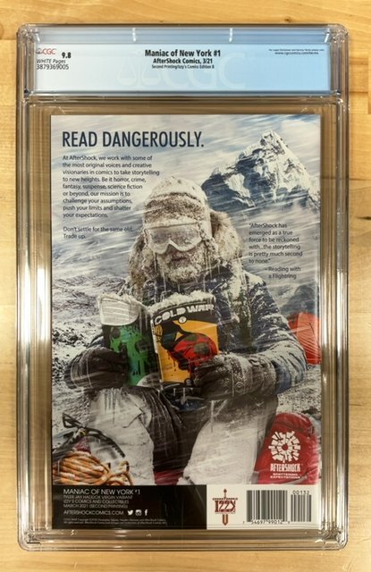 Maniac of New York #1 Second Printing Cover B(2021)