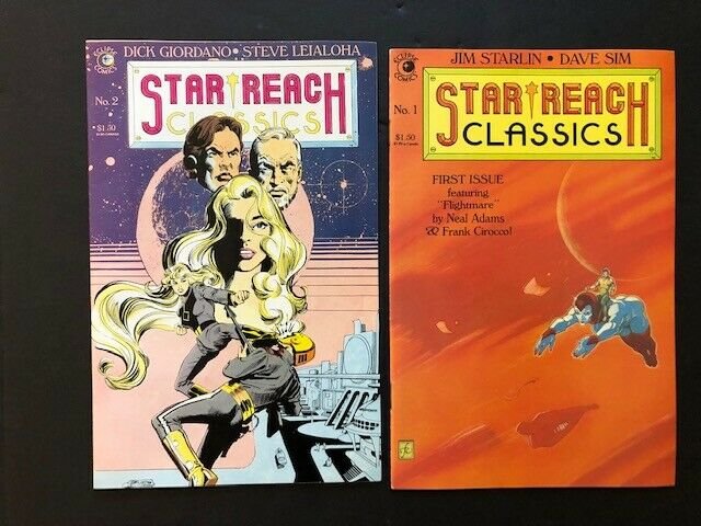 LOT OF 5-STAR REACH CLASSICS #1, 2(G/VG), 4, 5, 6 VERY FINE/NEAR MINT (PF970)