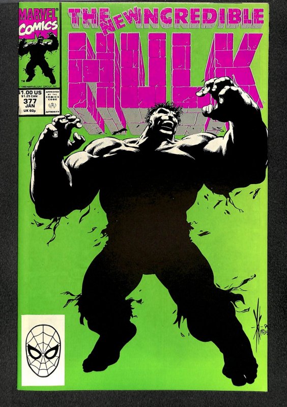 Incredible Hulk (1968) #377 VF/NM 9.0 1st Professor Hulk! Marvel Comics