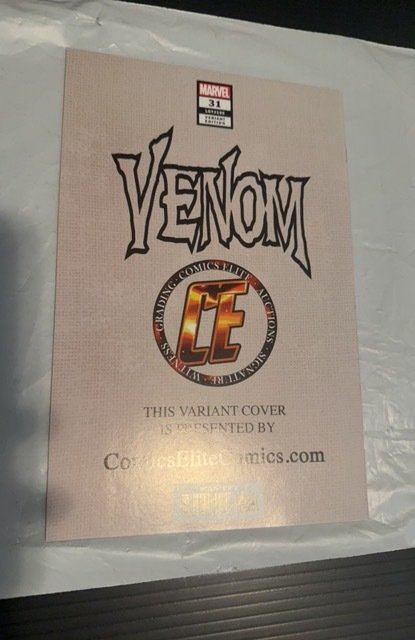 Venom #31 (2021)Kyle Hotz virgin trade