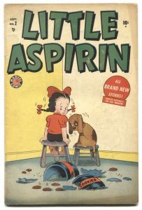 Little Aspirin #2 1949- Golden Age Marvel / Timely humor comic G