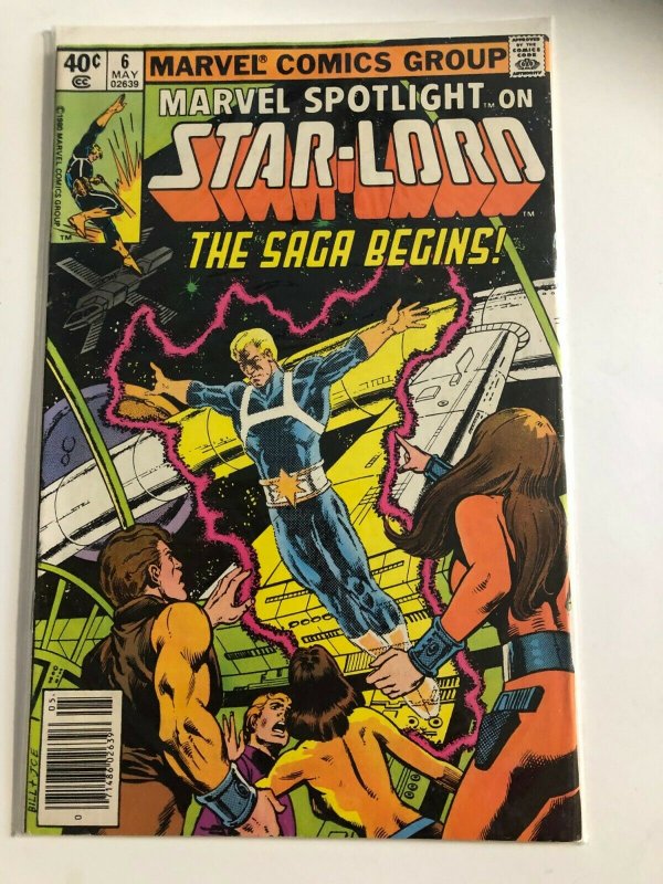 MARVEL SPOTLIGHT ON STAR LORD #6 1980 MARVEL /  NEWSSTAND / MED++