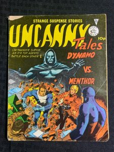 Vintage UNCANNY TALES Class Comics #113 VG 4.0 Dynamo vs Menthor