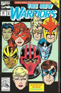 The New Warriors #25 (1992) - NM-