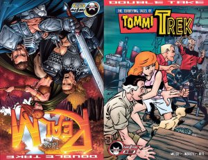 Double Take #2A VF ; Funk-O-Tron | Tommi Trek John Byrne variant