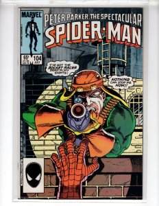 The Spectacular Spider-Man #104 (1985) [NSC•CR300-BI#05]