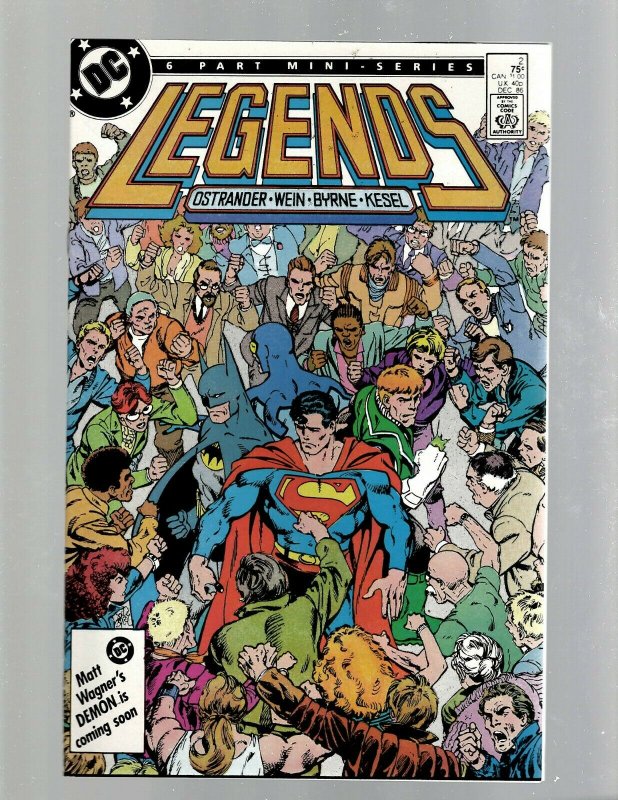 Legends Complete DC Comics LTD Series # 1 2 3 4 5 6 Waller Suicide Squad GK34