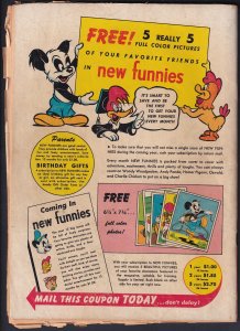 New Funnies 165 (1950) GD- Golden Age Dell comic