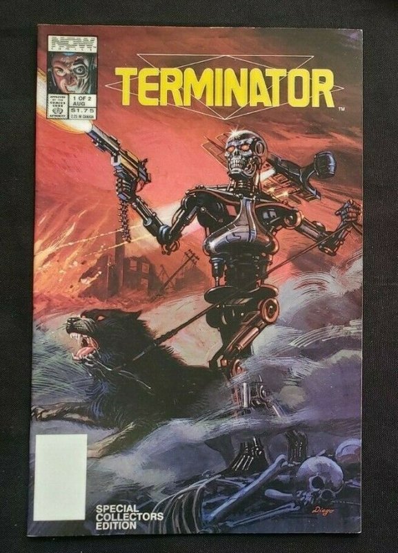 TERMINATOR 2PC (VF/NM) ALL MY FUTURES PAST #1-2 1990