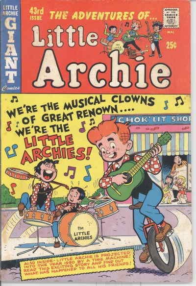 Little Archie #43 GD ; Archie | low grade comic June 1967 Band Cover