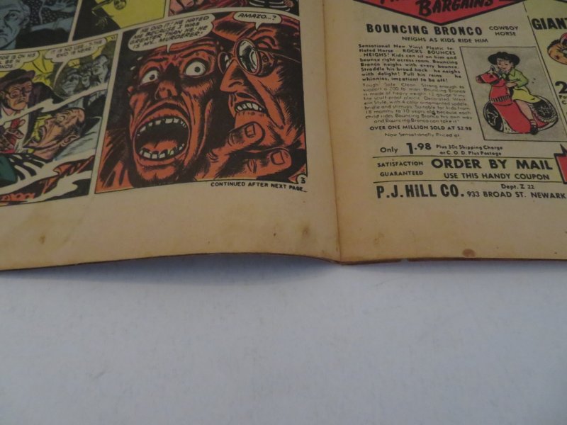 Journey into Unknown Worlds #19 (1953) Pre-Code Horror Comic Book GD+ 2.5