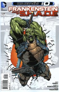 Frankenstein, Agent of S.H.A.D.E. #0 VF/NM ; DC | New 52 Matt Kindt