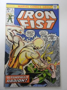 Iron Fist #4 (1976) VG Condition MVS intact! rust on staples