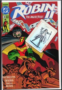 Robin II: The Joker's Wild! #3 Rooftop Cover (1991)