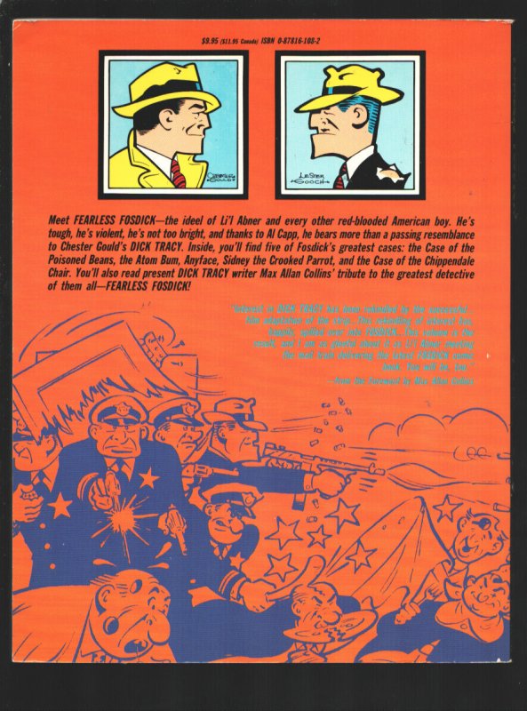 Fearless Fosdick 1990- Al Capp art-Li'l Abner appears-128 pages-FN