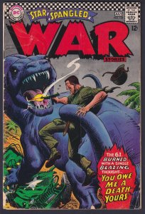 Star Spangled War Stories #133 1967 DC 3.5 Very Good- comic