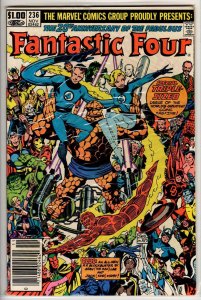 Fantastic Four #236 Newsstand Edition (1981) 6.0 FN