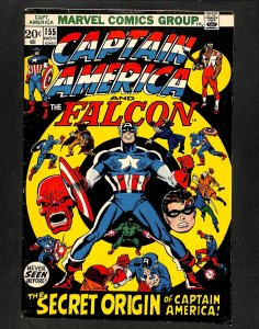 Captain America #155 Origin Issue!