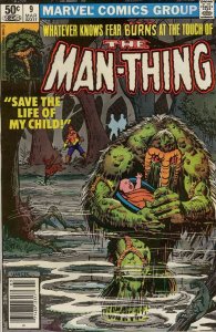 Man-Thing (2nd Series) #9 (Newsstand) VG; Marvel | low grade - J.M. DeMatteis - 