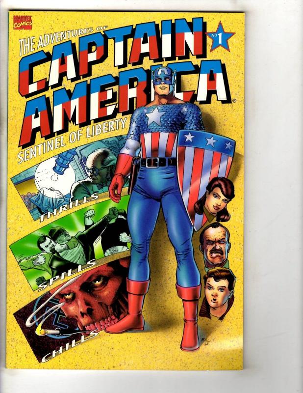 6 Captain America Marvel Comics Liberty 1 + # 18 50 (518) 225 + 1 2 Spec Ed TD10