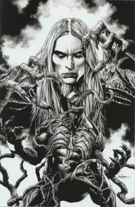 ️Venom 6 Marvel 2018 NM️ Mico Suayan BW Virgin & Trade Variant Knull