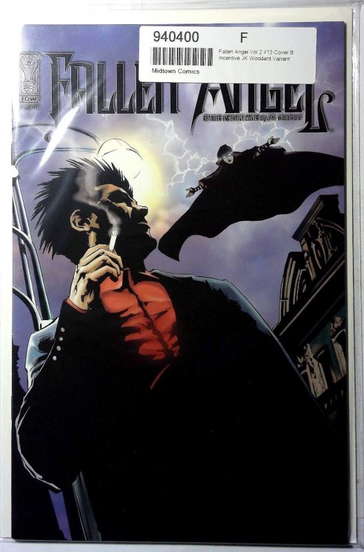 Fallen Angel #13 B 2007 IDW 9.4 Retailer Incentive Var Woodward 2nd Series Comic