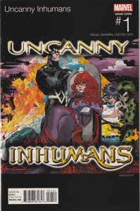 Uncanny Inhumans # 1 Hip Hop Variant Cover 1st Print NM Marvel 2016 [O2]