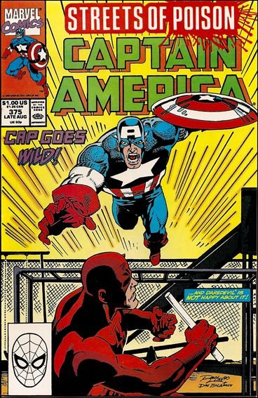 Marvel CAPTAIN AMERICA (1968 Series) #375 VF/NM